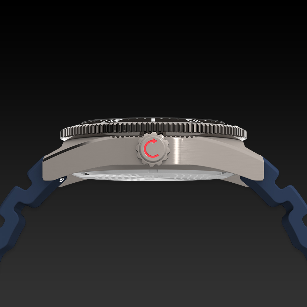 타이맥스 딥워터 리프200 GMT 러버스트랩 수영시계 41mm TW2W75100 - 상세 이미지 5