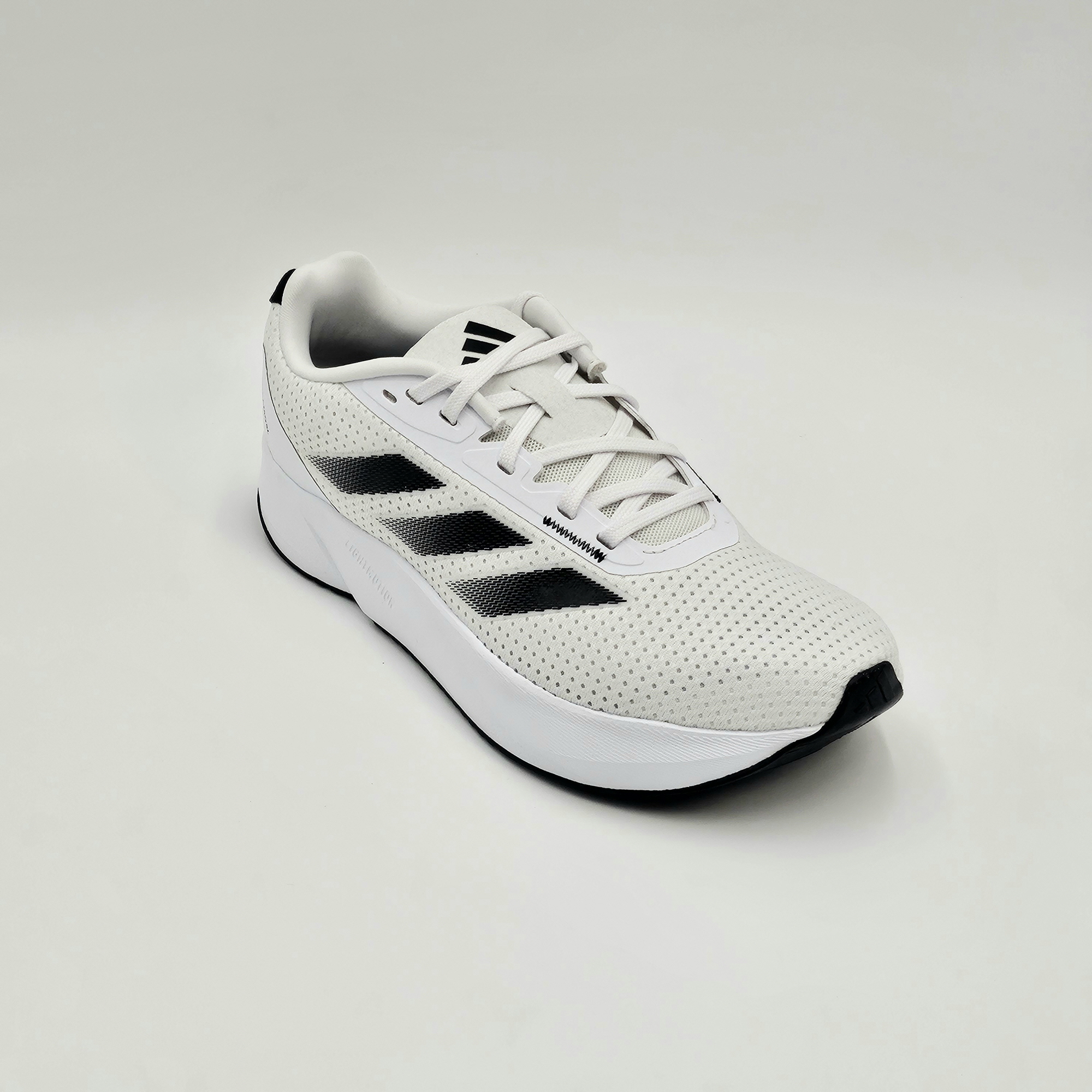 [국내매장판] 아디다스 운동화 듀라모 남자 가벼운 발편한 런닝화 헬스화 신발 화이트블랙, 250