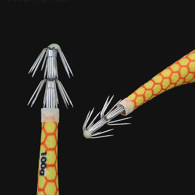 쿠미 뉴 한치 이카메탈 에기 축광 이카슷테 오모리그 채비 레드헤드, 120g - 상세 이미지 5