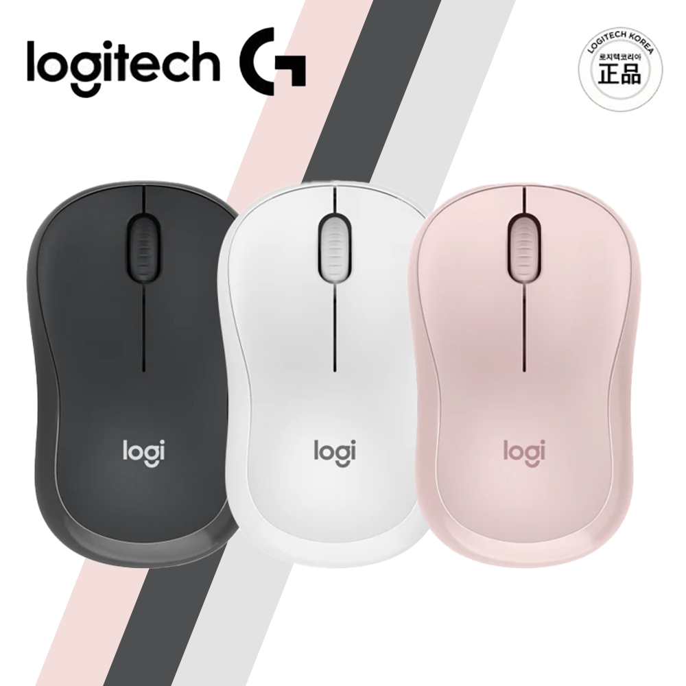 로지텍 M240 무소음 블루투스 로지텍코리아 무선 마우스 노트북 맥북 아이패드 LOGI - 상품 이미지