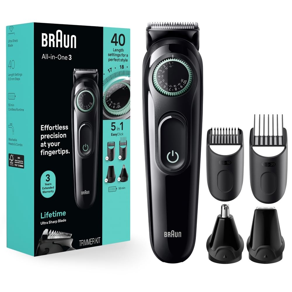 브라운 BRAUN 올인원 스타일 키트 시리즈 3 전기면도기