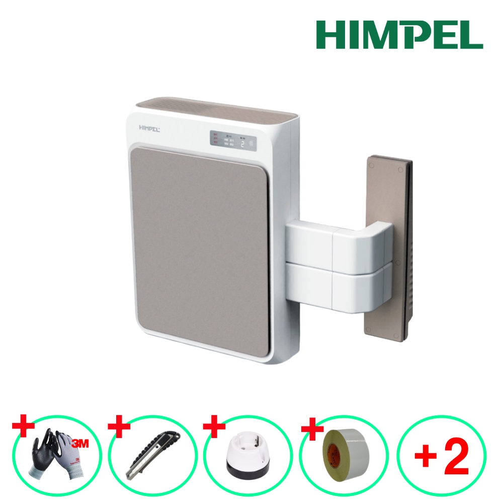 힘펠 전열교환기 휴벤W 창가부착형 HRD1-80PLW-V 아파트 환기시스템 미세먼지