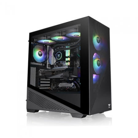 써멀테이크 DIVIDER 370 ARGB TG (Black)/ M