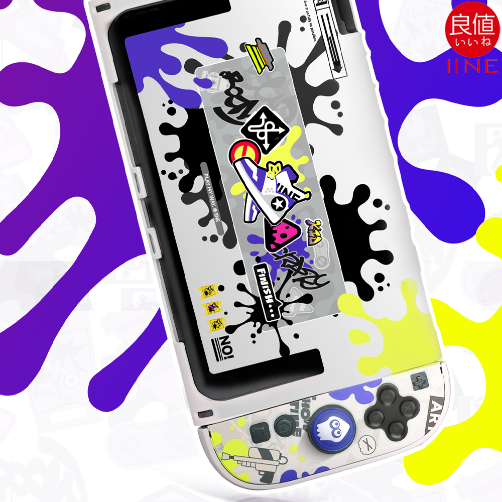 닌텐도 스위치2 케이스 스플래툰테마 풀커버 이이네 - 상세 이미지 5