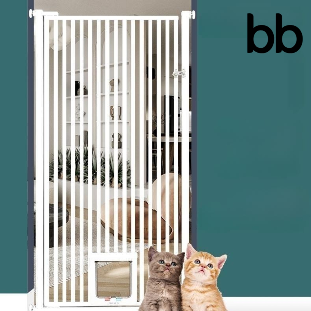 고양이 안전망 대형 방묘문 펜스 펫도어 칸막이 캣도어 창문 중문 방문 울타리 80 -73 - 상세 이미지 3
