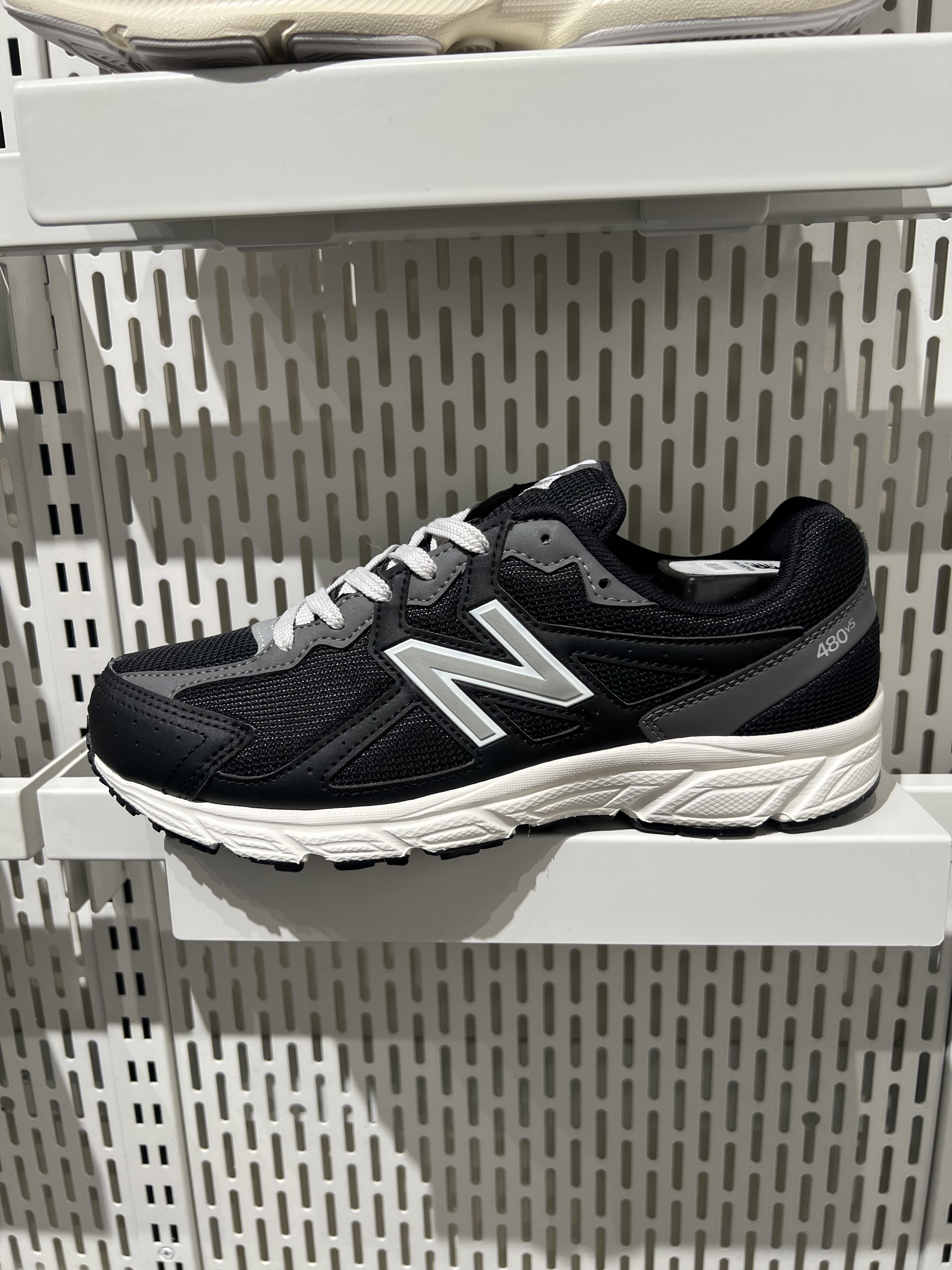 뉴발란스 480 런닝화 4E 발볼넓은 운동화 가벼운 조깅화 와이드 블랙 화이트