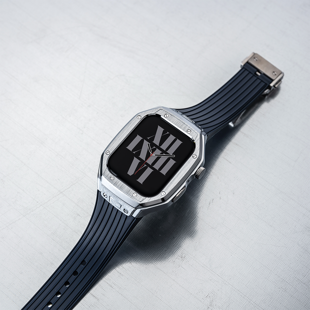애플워치 스트랩 메탈 케이스 명품 일체형 밴드 SE 3 애차드밀 리차드밀 8 9 44 45 - 상세 이미지 5