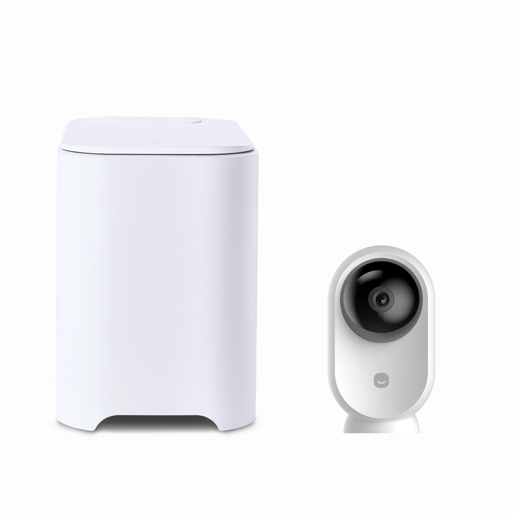 [세트] 헤이홈 AI 스마트 음식물처리기 + 홈카메라 8종 택 1일 구성