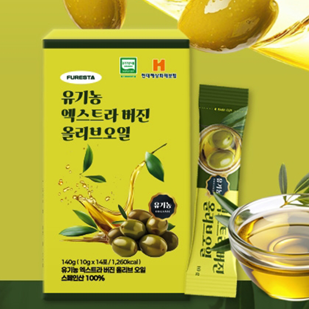 비정제 올리브오일 올레오칸탈 생식 햇올리브유 피쿠알 생식용 개별 소포장 스틱 - 상세 이미지 4