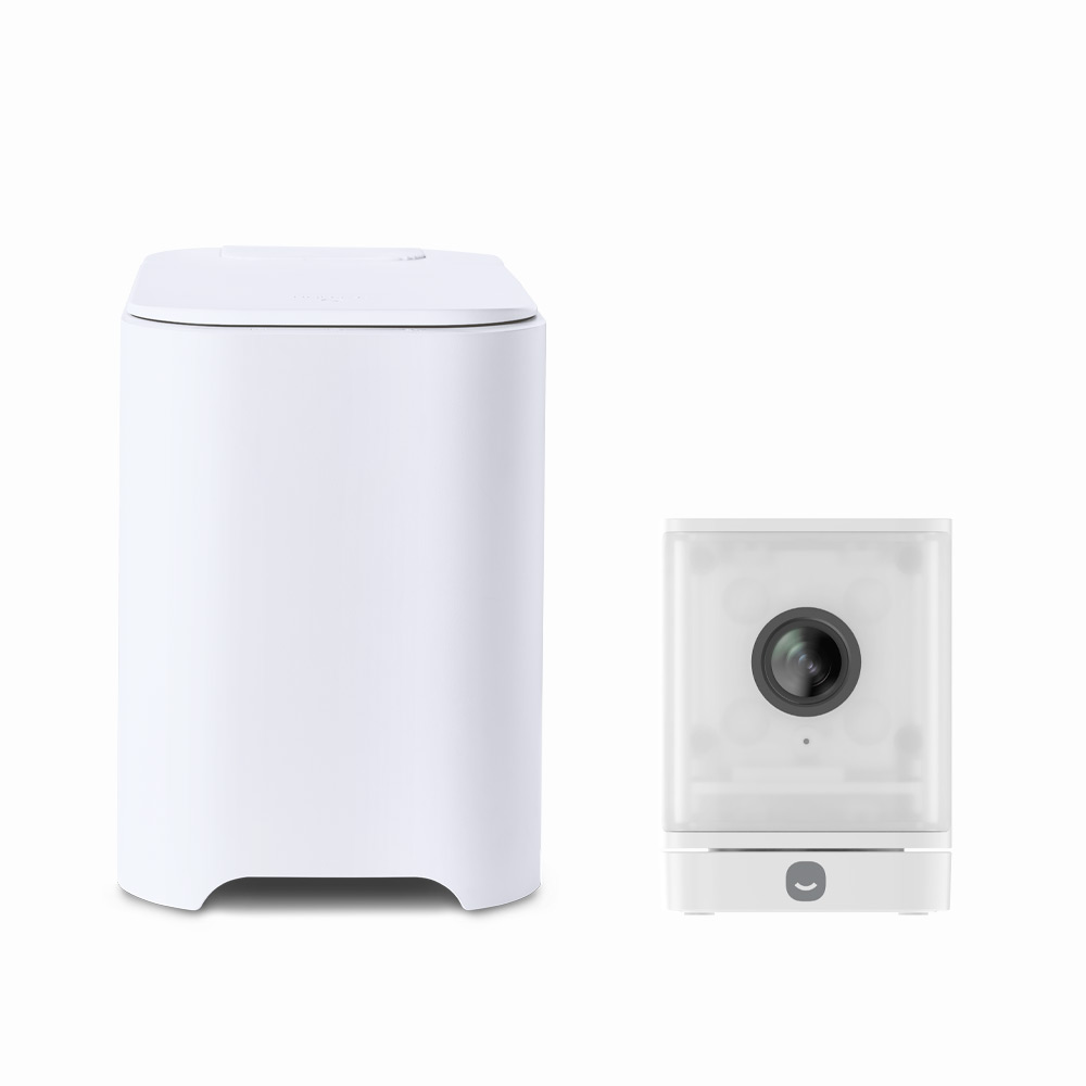 [세트] 헤이홈 AI 스마트 음식물처리기 + 홈카메라 8종 택 1일 구성