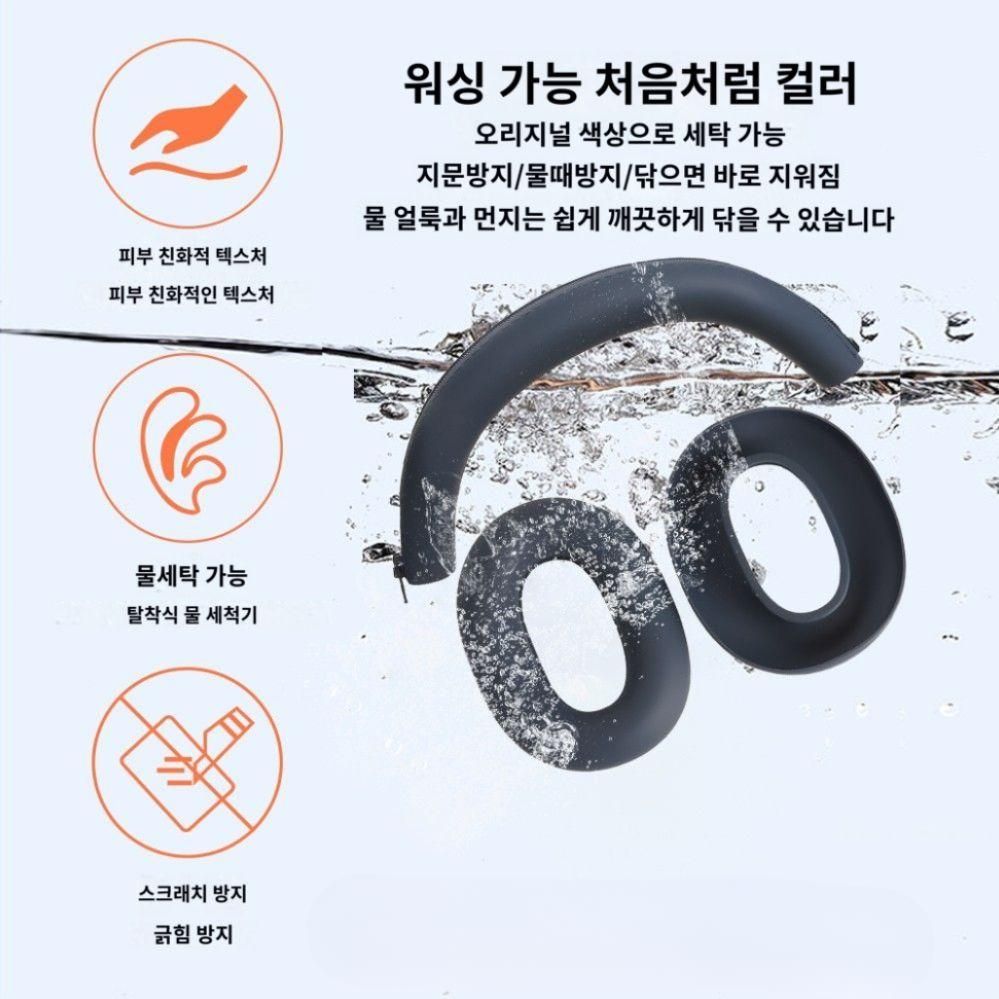 소니 WH-1000XM6 헤드폰 케이스 XM6 크로스헤드 빔 1000XM6 헤드셋 스폰지 풀 패키지 실리콘 소프트 - 상세 이미지 3