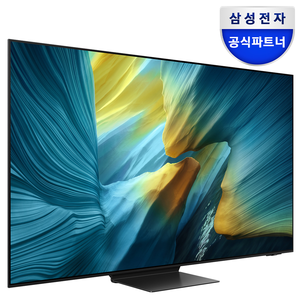 삼성 OLED TV 195cm(77인치) 4K AI TV KQ77SF95AFXKR 스탠드