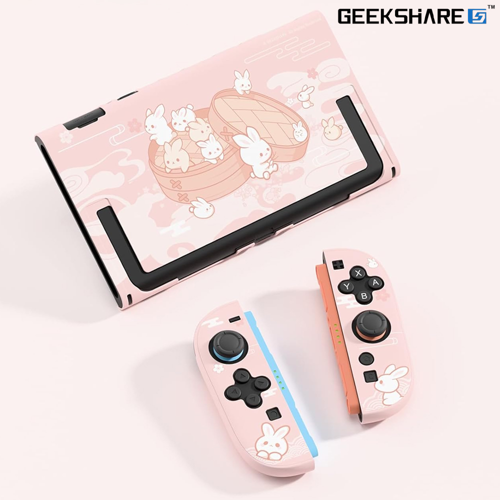 닌텐도 스위치2 케이스 긱쉐어 버니즈 풀커버 - 상세 이미지 4