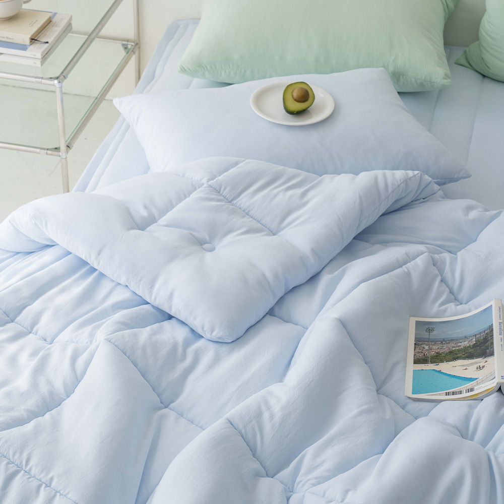 두꺼운 알러지케어 먼지없는 워싱 따뜻한 사계절 가을 겨울 차렵 이불 SS
