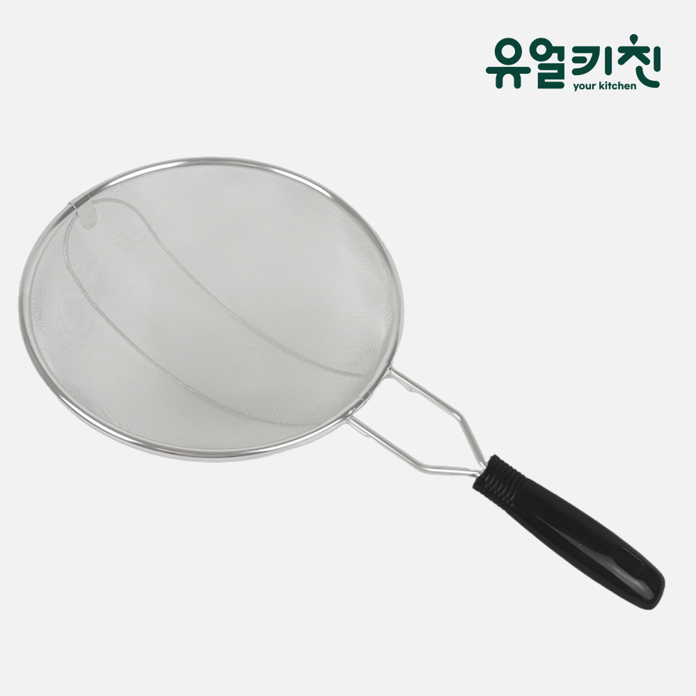 튼튼한 업소용 건지기 스텐 뜰채 튀김망 4호 - 메인 이미지