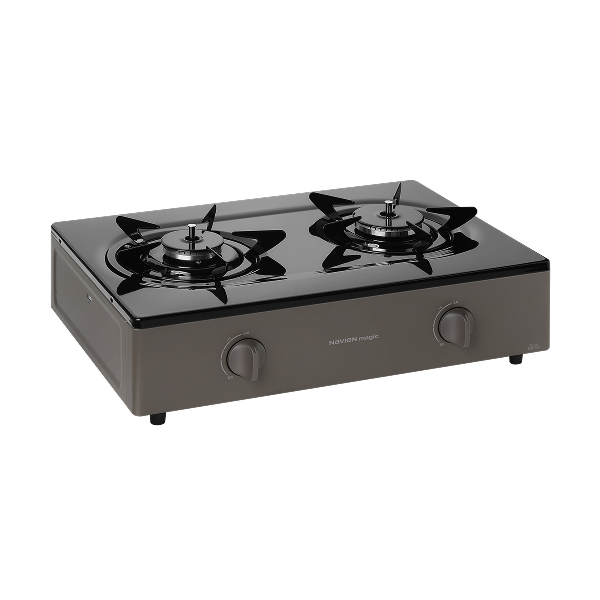 [나비엔 매직] 프로모션 2구 브라운 가스레인지 GRF-1042ND/PD