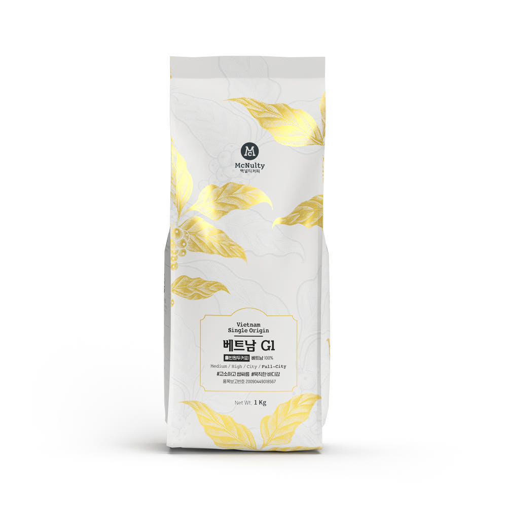 맥널티 시그니처 블렌드 홀빈 원두 1kg 이미지 3