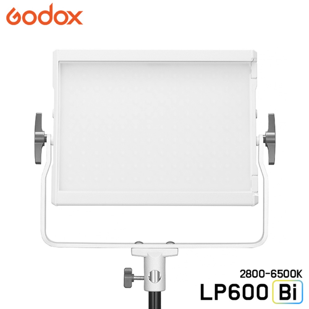 GODOX LP600Bi KIT / 바이컬러 2800-6500K 사진 유튜브 영상 제풀촬영 지속광 개인방송 패널조명