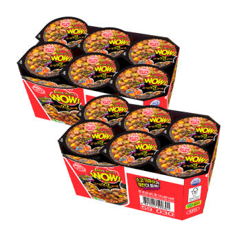 오뚜기 WOW 고기열라면 컵 80g, 12개 - 메인 이미지