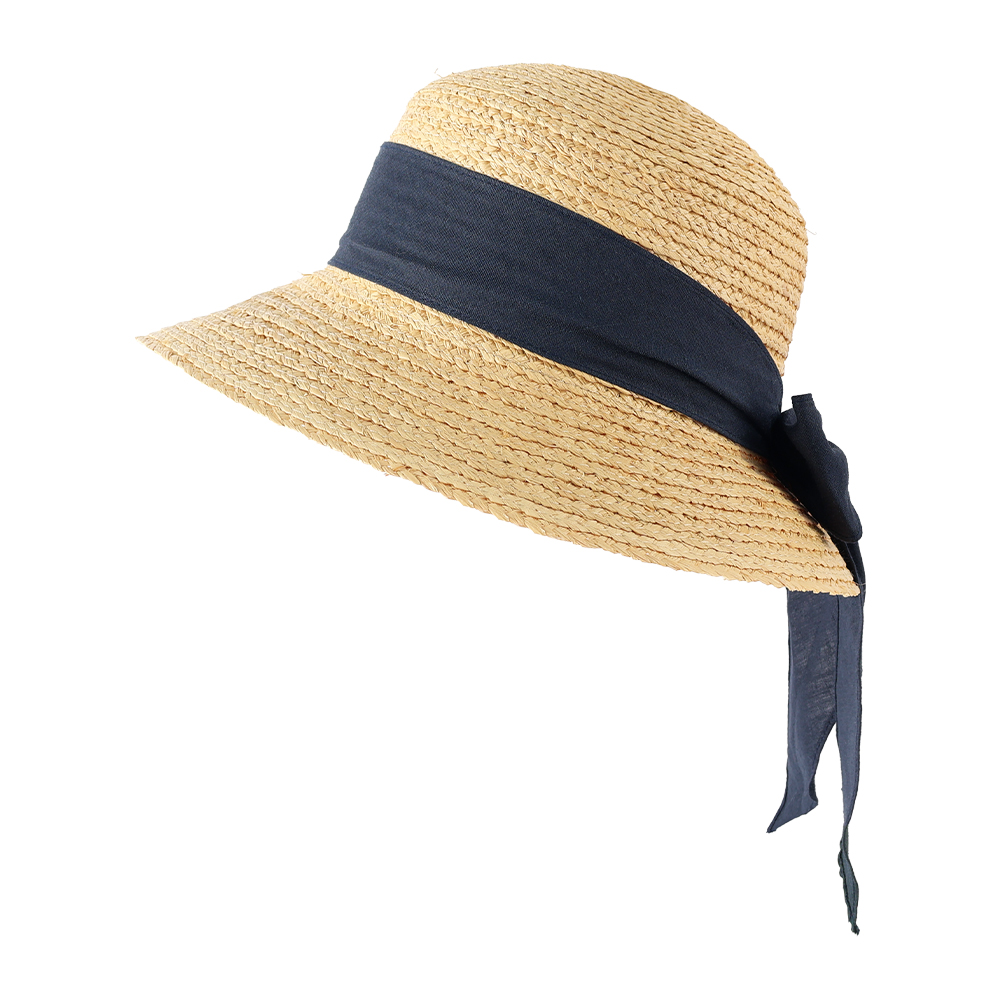 리본 라피아햇 밀짚모자 여성 버킷햇 여자 휴양지 모자
