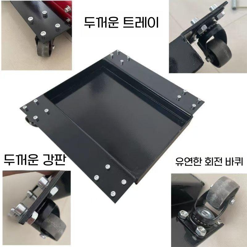 오토바이정비리프트 작키 자키 작업대 정비 도구 오토바이 리프트 테이블 파랑 - 상세 이미지 4