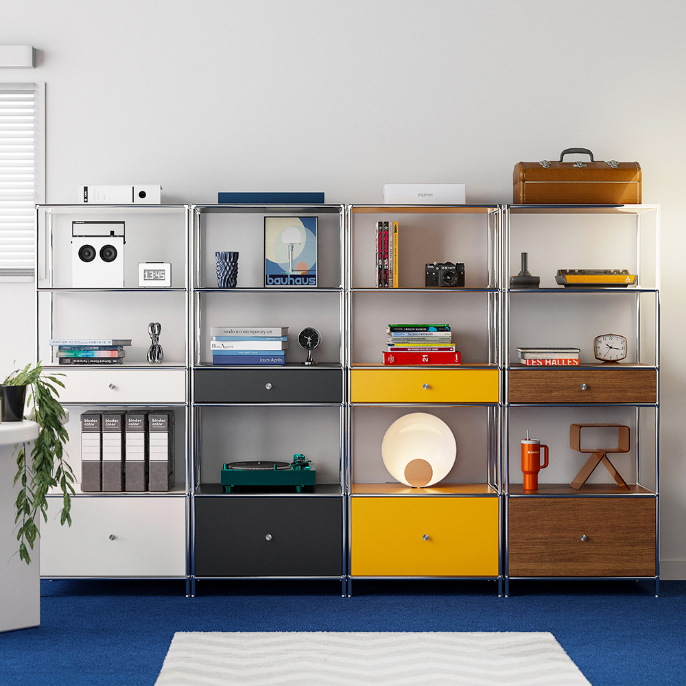 세렌티 600 모듈 선반 수납장 높은형 미드센츄리 다용도 틈새 거실 서랍장