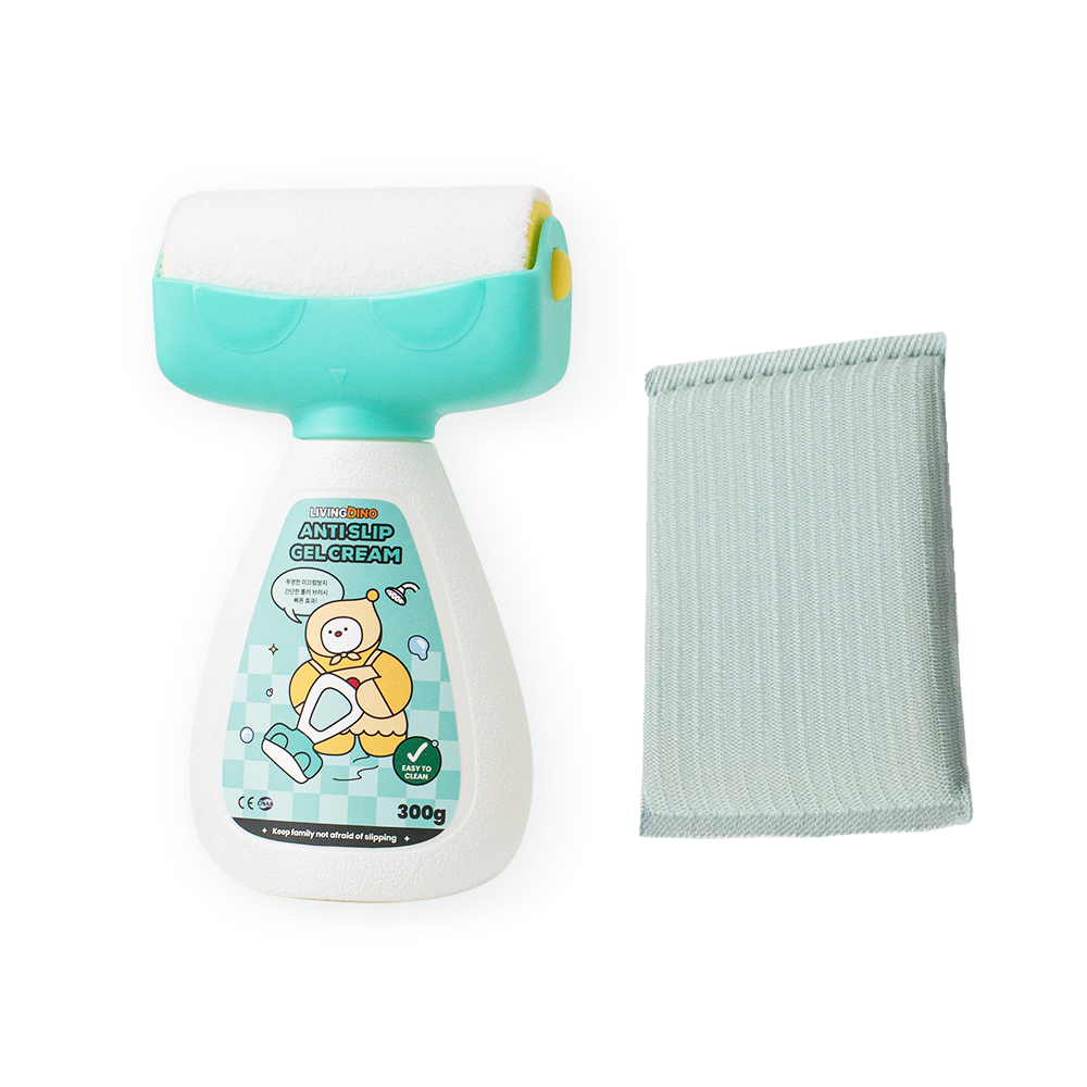 리빙디노 안티슬립 논슬립 계단 안전 타일 바닥 미끄럼방지제 300g 스크러빙패드