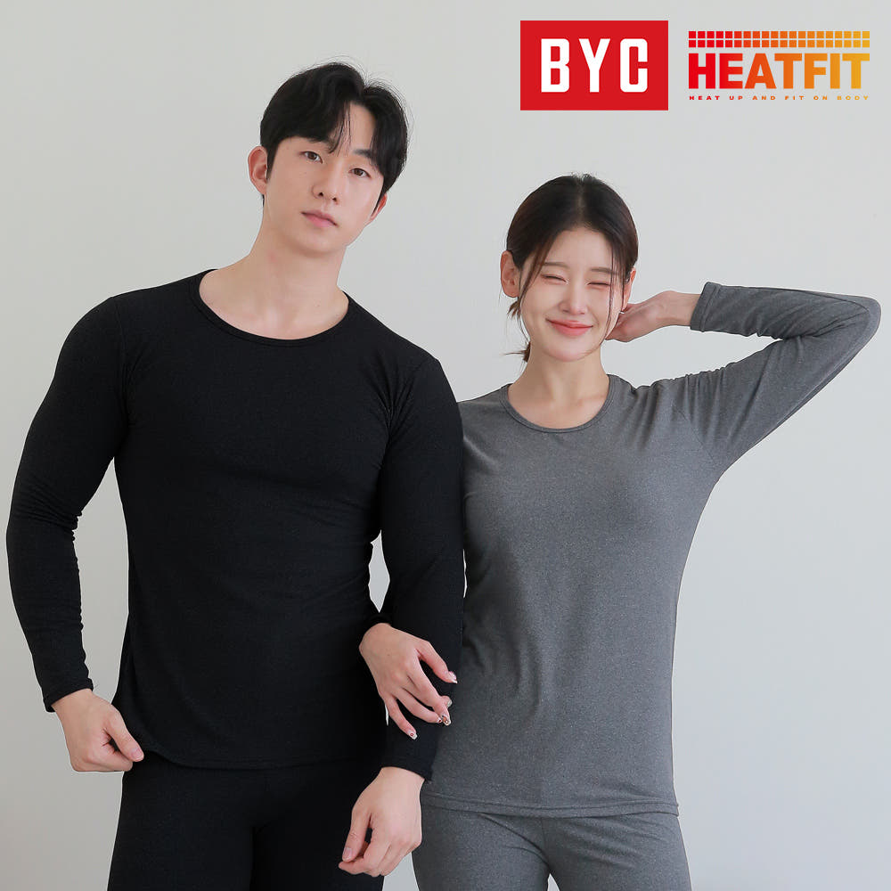 란제리아 BYC 히트핏 남성내복 기모 발열 내의 상의 하의 세트
