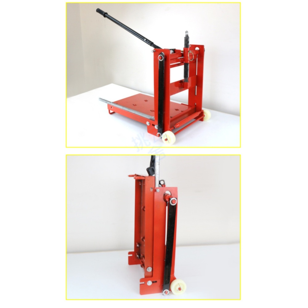 보도블럭 경계석 절단기 수동 콘크리트 석재 절삭기 기계 컷팅기 대리석 돌 소형(20x20x60) 1개 - 상세 이미지 4