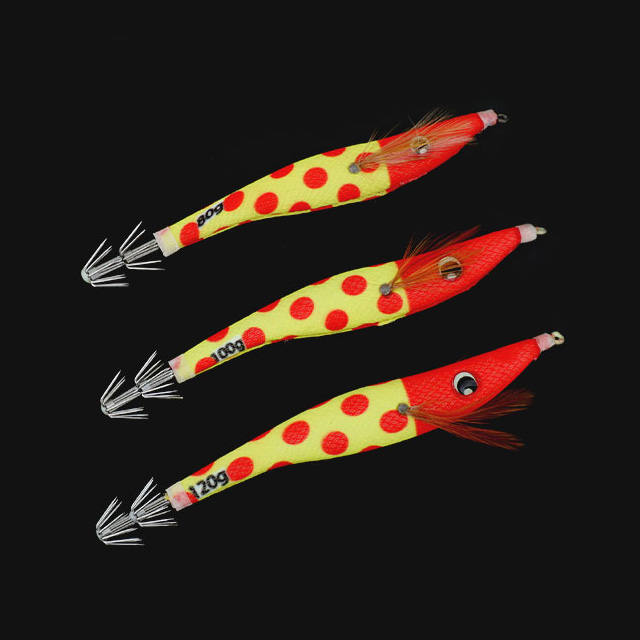 쿠미 뉴 한치 이카메탈 에기 축광 이카슷테 오모리그 채비 레드헤드, 120g - 상세 이미지 3