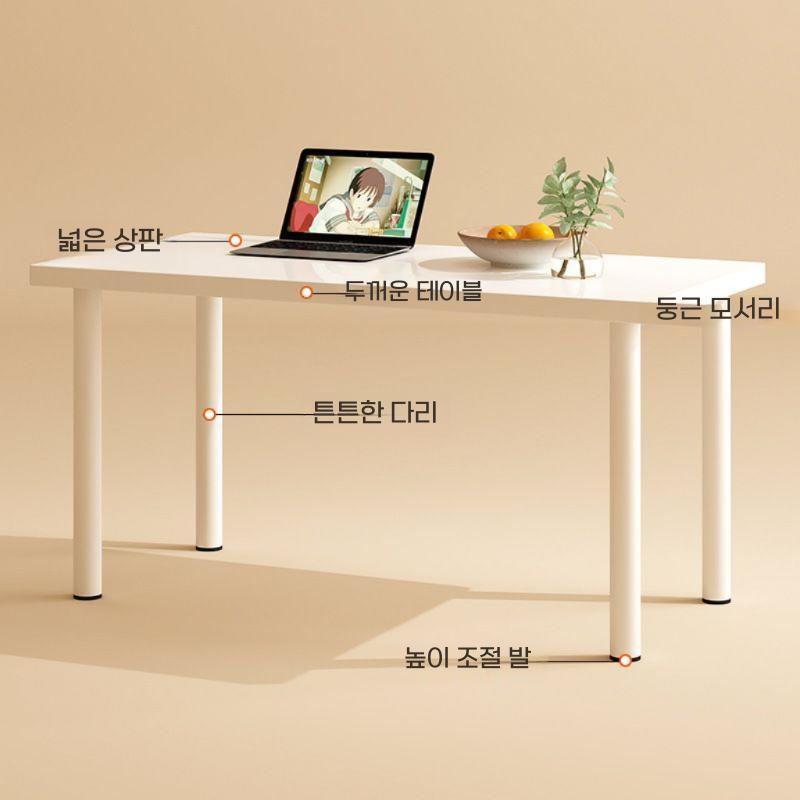 원룸 책상 자취방 공부방 컴퓨터 슬림 데스크 학생책상 80x40x74cm
