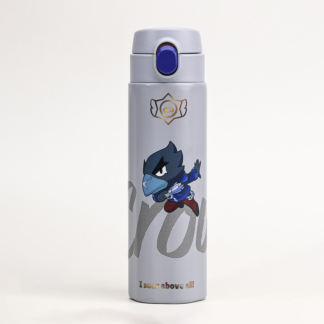 릴팡더보틀 엣지 원터치 이중스텐텀블러L(크로우) 500ml - 상세 이미지 2