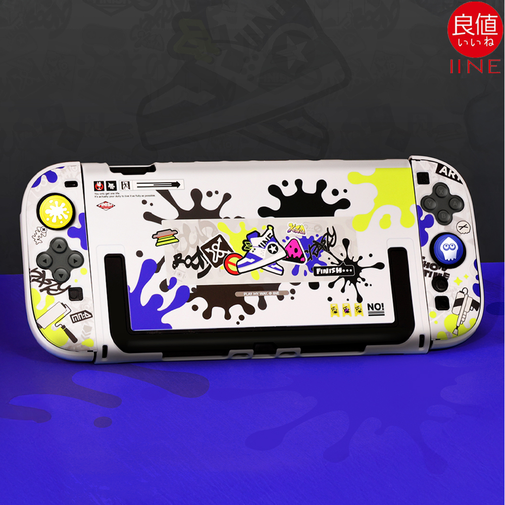 닌텐도 스위치2 케이스 스플래툰테마 풀커버 이이네