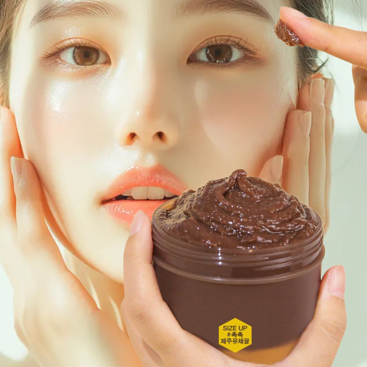 얼굴 각질 제거제 셀프필링 스크럽폼 클렌징 피부 노폐물 - 상품 이미지