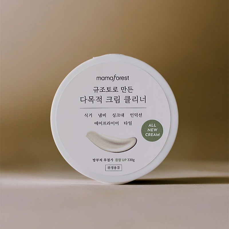 마마포레스트 NEW 규조토 다목적클리너 크림 식기류 세척 330g