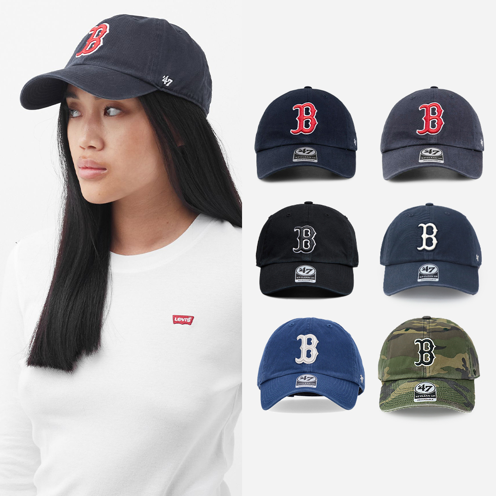 47브랜드 MLB 보스턴 레드삭스 클린업 볼캡