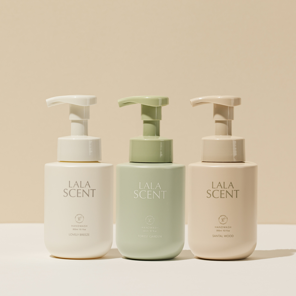 라라센트 핸드워시 3종 비건 퍼퓸 라라앤모어 손세정제 300ml 감성 핸드솝