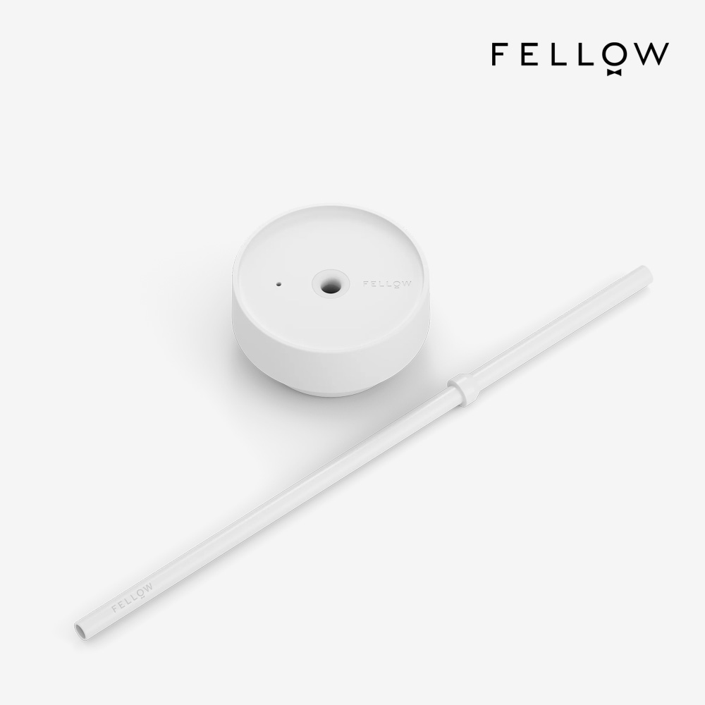 [공식] 펠로우 카터 콜드 뚜껑 + 스트로우 (펠로우 텀블러 호환 가능) 600ml, 화이트