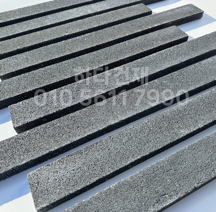 아이브 모노타일 500x50x20T 블랙 / 하다건재 와이드벽돌타일