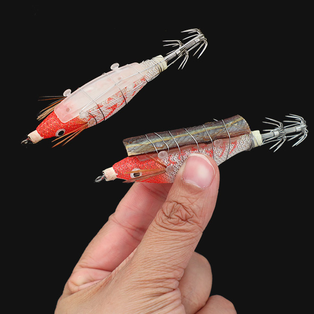 일루어 이지 밴딩 삼봉 에기 UV 케이무라 야광 한치 갑오징어 쭈꾸미 생미끼 2호 레드헤드 - 상세 이미지 5