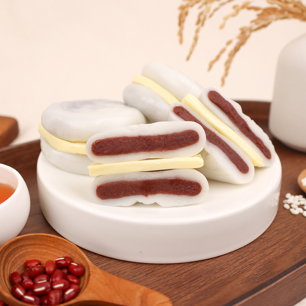 미미정담 앙버터떡 575g 선물세트 전통 떡 앙꼬절편 아침대용 답례용 선물세트 이미지 3