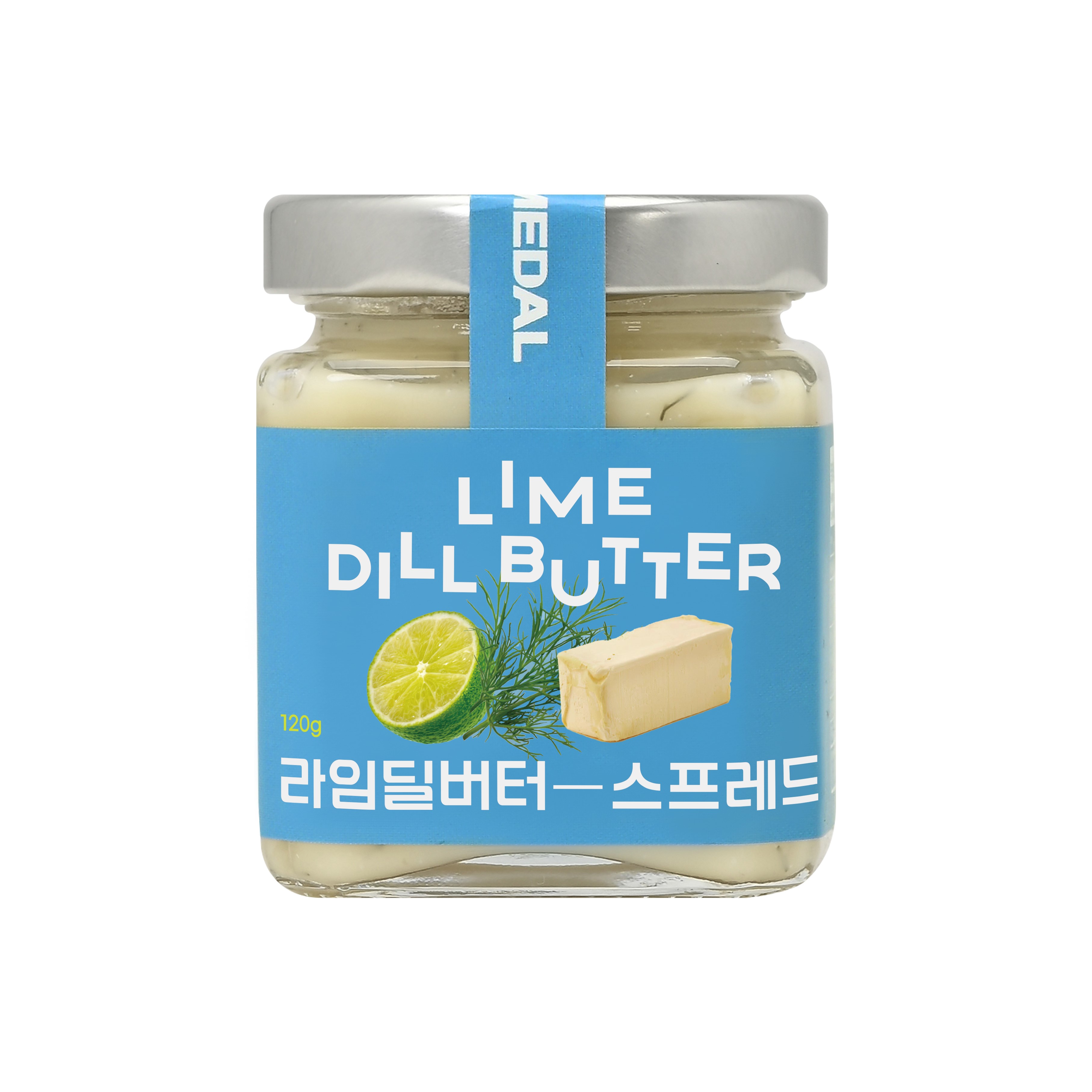 수제 라임딜버터 120g, 1개 - 상품 이미지