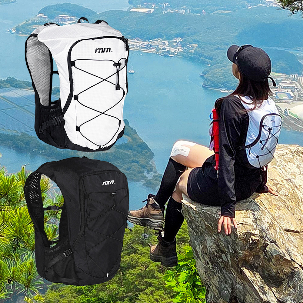 rnrn 경량 등산가방 소형 배낭 미니 가벼운 트레일러닝 트레킹 백팩