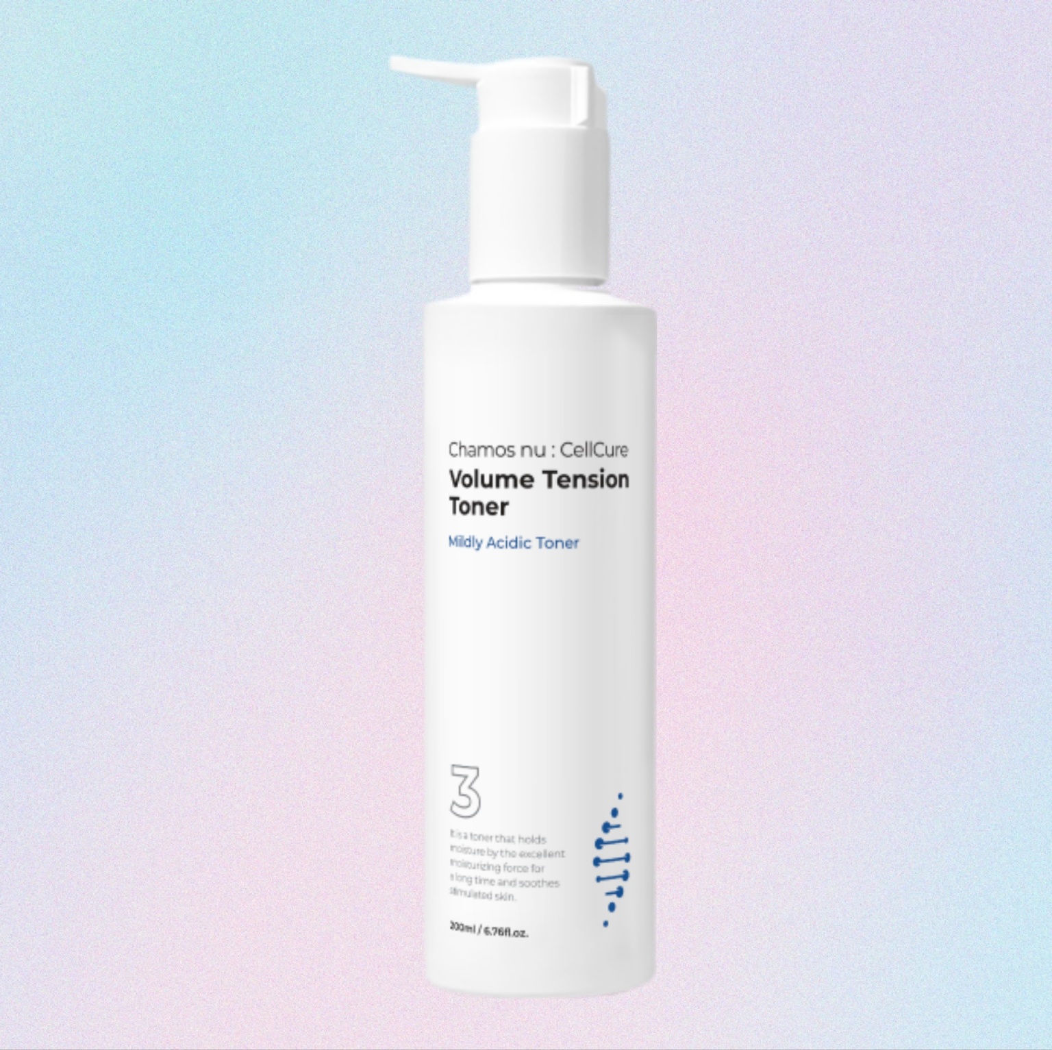 보습 영양 에센스 스킨 뉴셀큐어 볼륨 텐션 토너 200ml 탄력 주름개선 기능성 히알루론산 - 상세 이미지 5