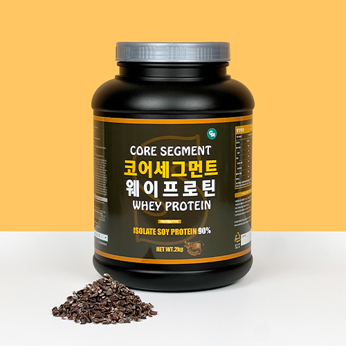 코어세그먼트 웨이프로틴 식물성단백질 프로틴 쉐이크 단백질 헬스 보충제 초코맛 1+1 - 상세 이미지 4