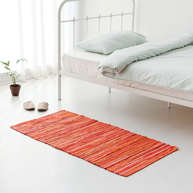 JANSSEN 스트립러그 70x145 비치블루 8634.2913, 145x70cm