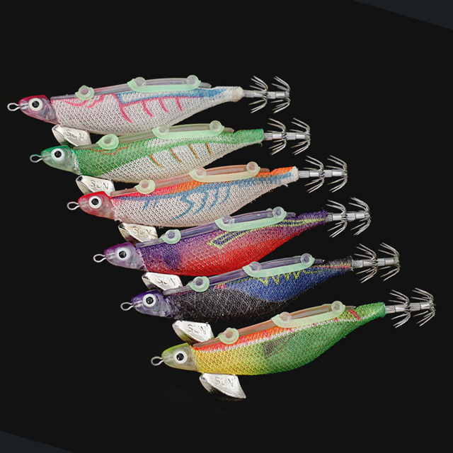 일루어 이지 밴딩 삼봉 에기 UV 케이무라 야광 한치 갑오징어 쭈꾸미 생미끼 2호 레드헤드 - 상세 이미지 3