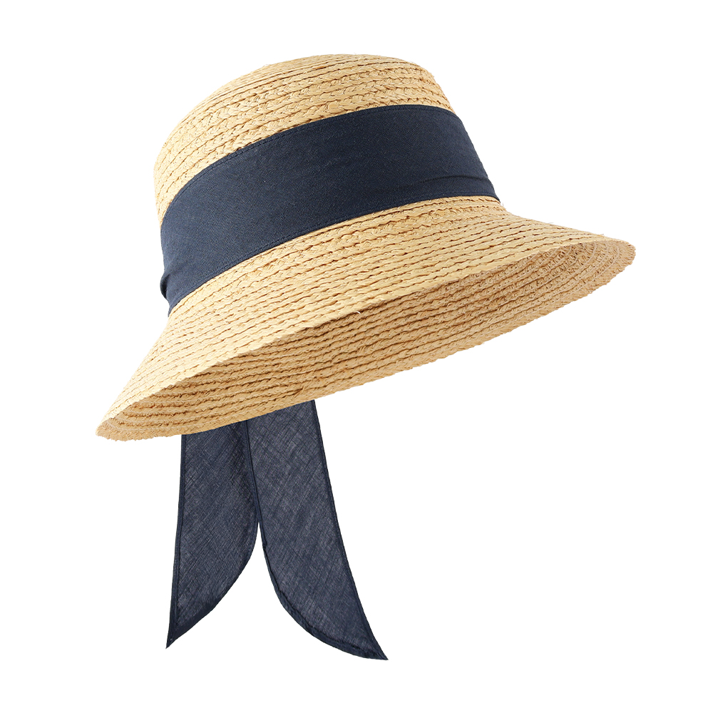 리본 라피아햇 밀짚모자 여성 버킷햇 여자 휴양지 모자