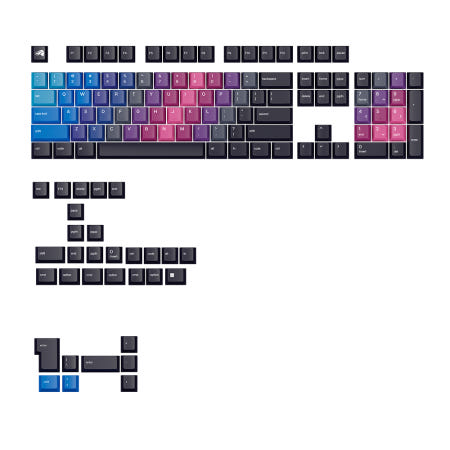 글로리어스 글로리어스 GPBT Gradient 키캡 세트 Afterparty