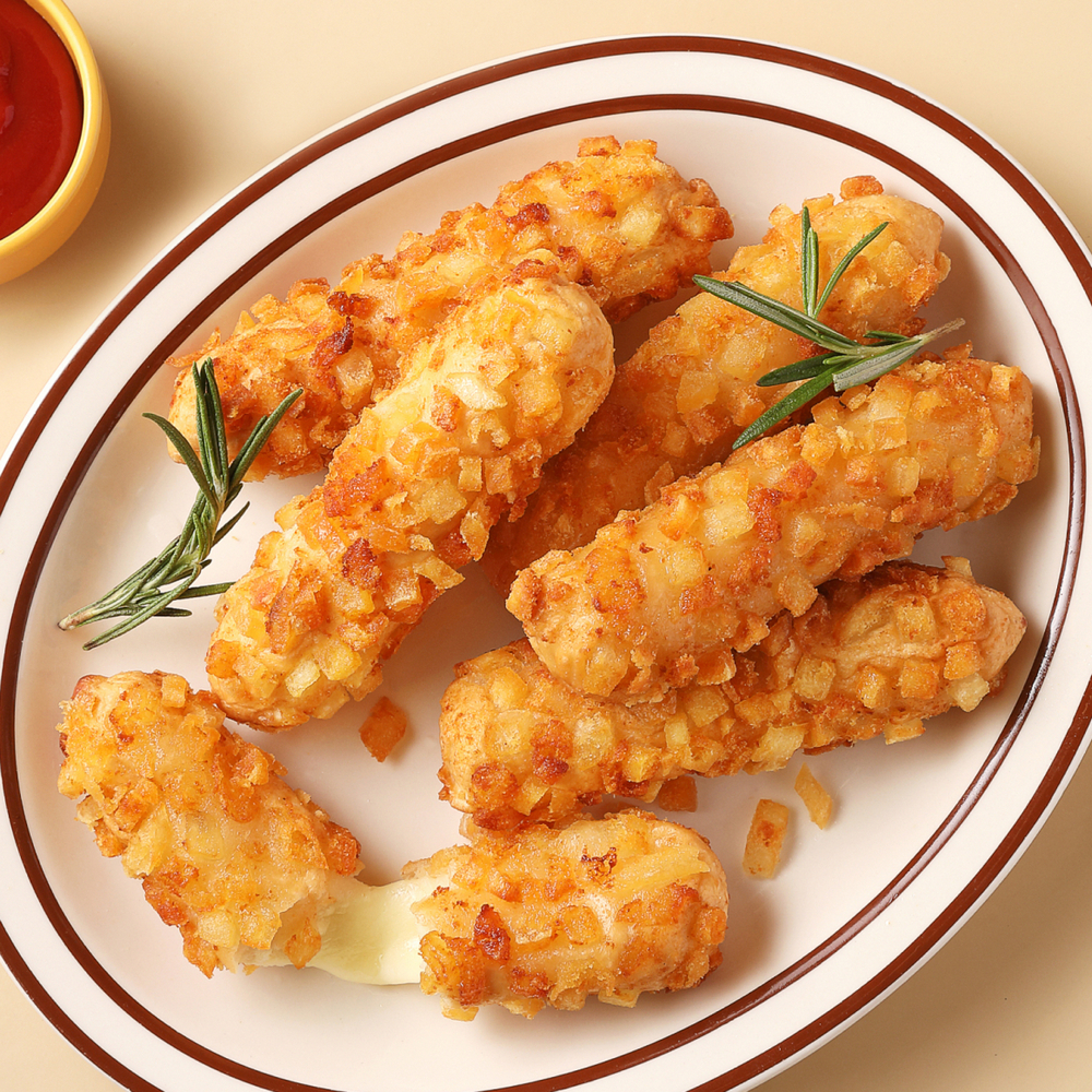 [푸딩팩토리] 도깨비 포테이토 치즈스틱 700g (70g x 10ea) 화제의 치킨 사이드 메뉴! - 상세 이미지 3